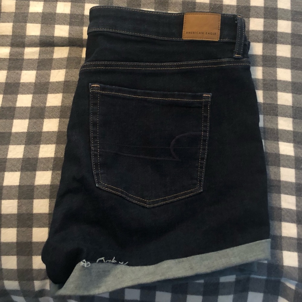 American Eagle Hi-Rise Shortie Shorts